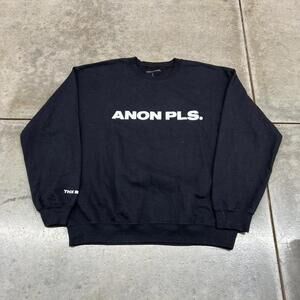 anon pls thx babe deuxmoi social media gossip crewneck size large